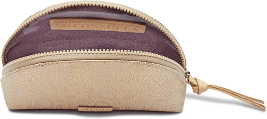 Consuela Medium Cosmetic Bag - Gilded