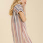 Linen Striped Dress - Regular and Plus