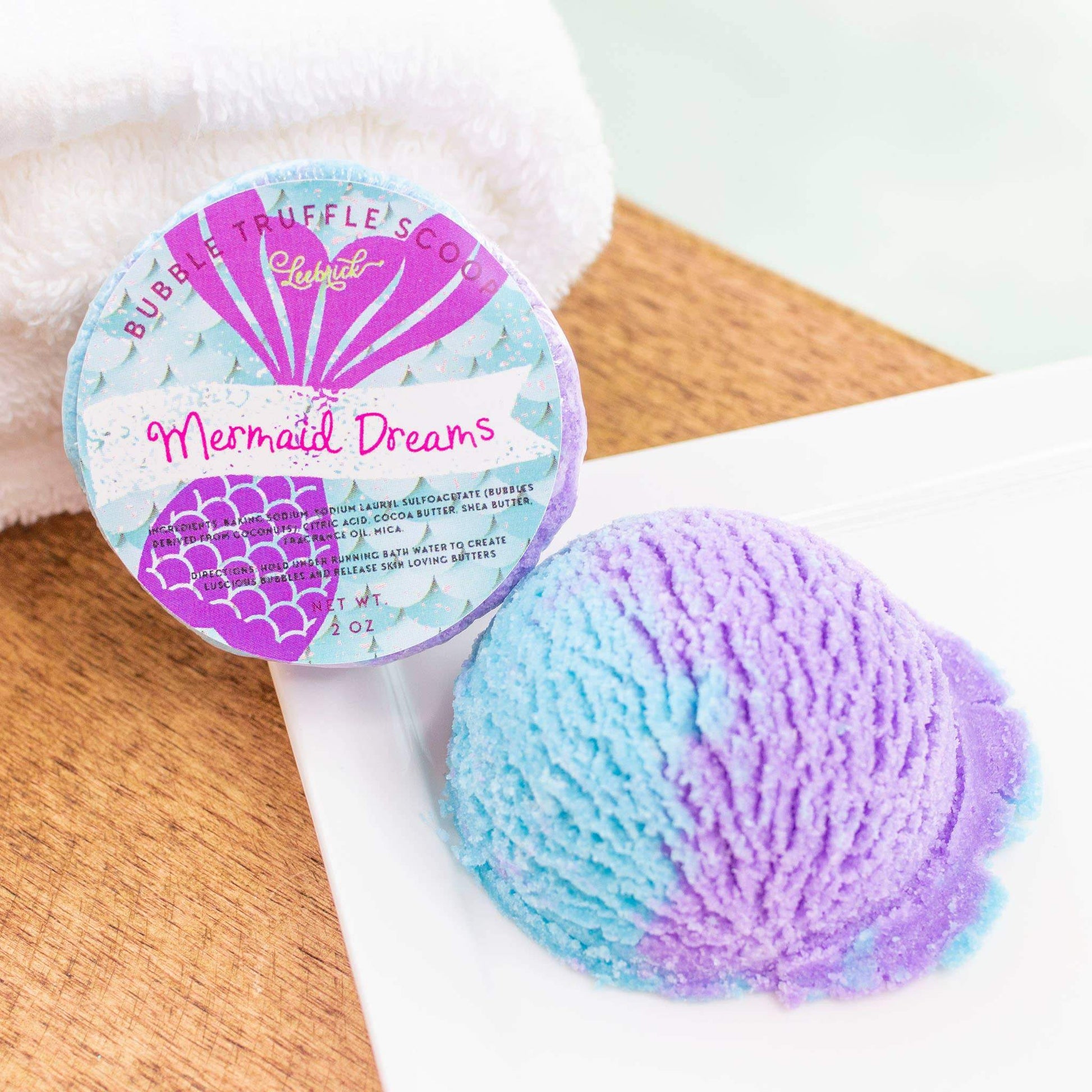 Mermaid Dreams Bubble Truffle Scoop - Bath Melt