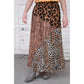 Polyanna Skirt - Animal Print Maxi Skirt Skirt